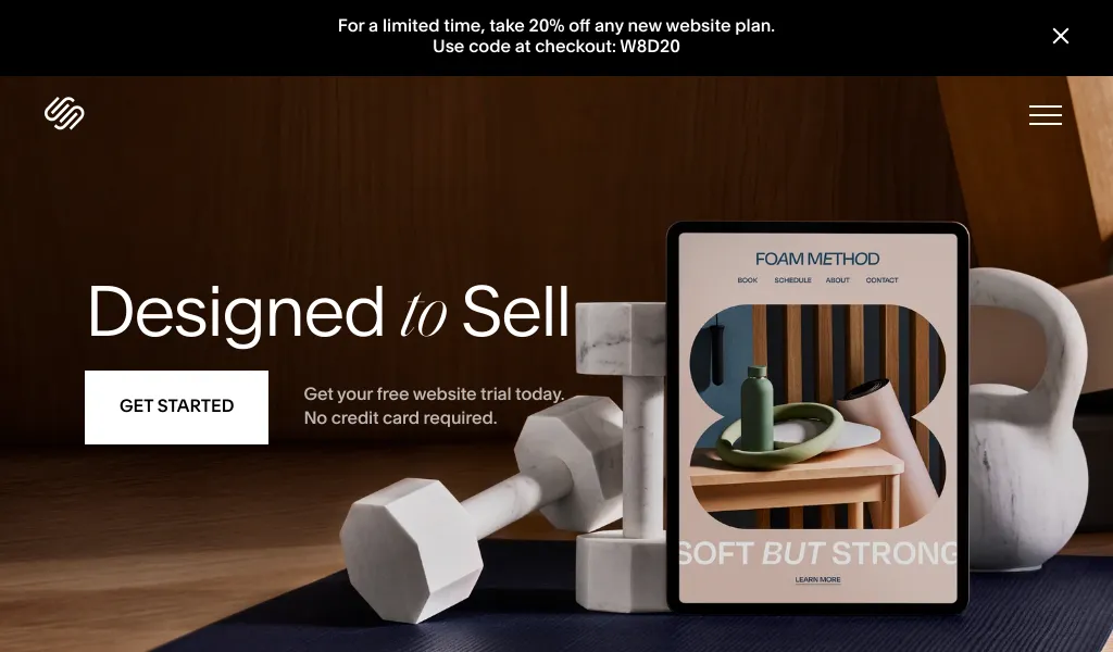 Squarespace is a popular website builder known for its elegant design templates and ease of use, particularly favored by creatives and small businesses.